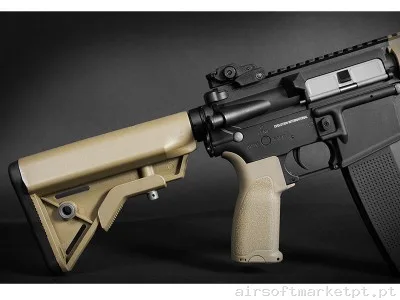 M4 Superlite Recon 14.5" Carbontech Evolution Negro - Tan Sim — Rifles de Assalto (AR/M4/AK) — Airsoft Market PT (foto 5)