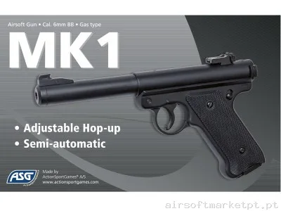 MK1 Ruger ASG — Pistolas — Airsoft Market PT (foto 4)
