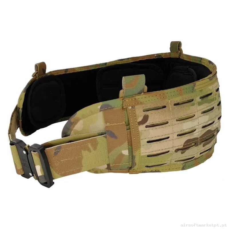 Cinturão tático MOLLE Conquer Cinco Waist Belt Estilo multicam — Gear Táctico — Airsoft Market PT
