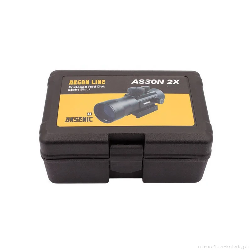 Visor Red Dot Aumentos 2X30 AS30N Arsenic Argon negro — Miras & Ópticas — Airsoft Market PT (foto 4)