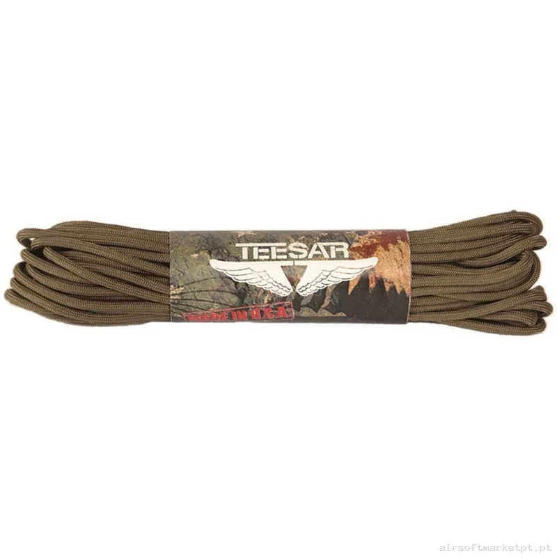 Corda Multiuso Mil-Tec Us 50ft Paracord coyote — Acessórios & Componentes — Airsoft Market PT