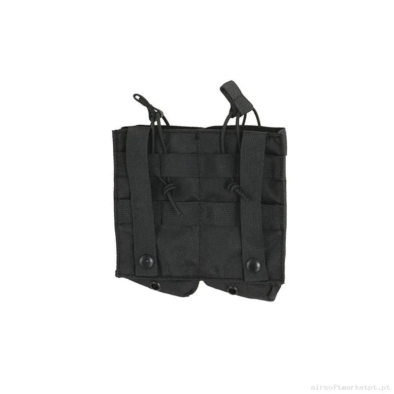 Pouch AK47 Molle Modular Doble - Negro — Coletes & Rigs — Airsoft Market PT (foto 2)