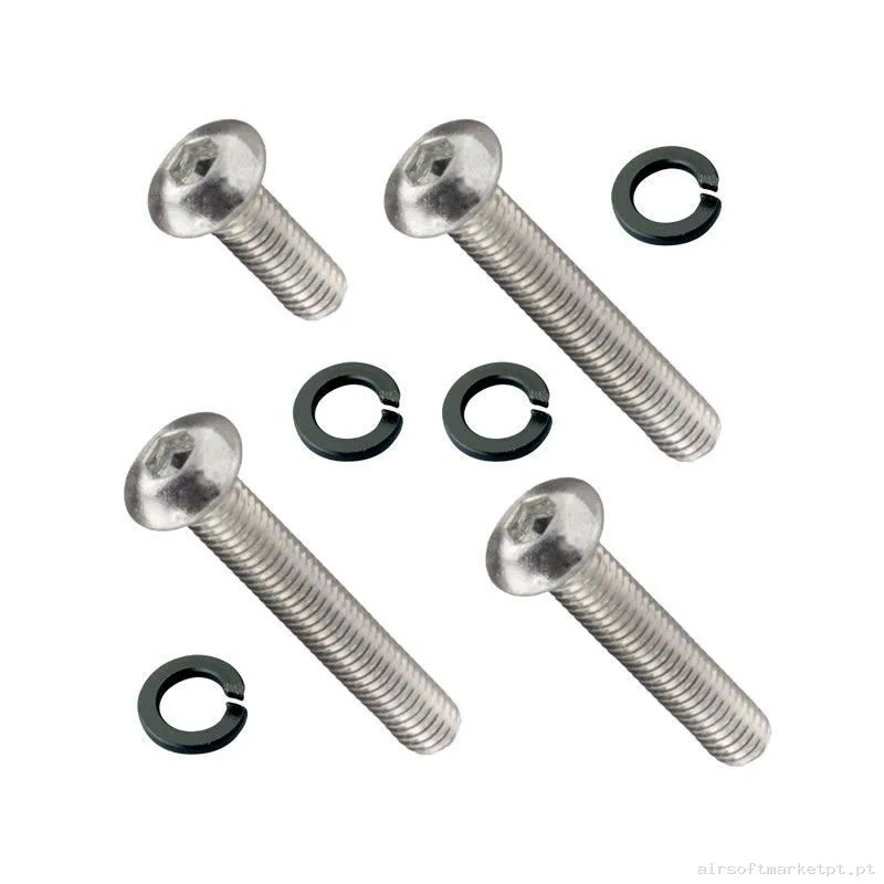 SET TORNILLO GEARBOX VER.3 G36 ACERO INOXIDABLE FPS SV32 — Peças Internas (AEG) — Airsoft Market PT