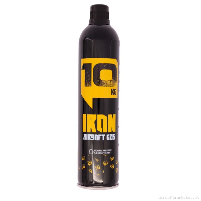 Botella Green Gas Arsenic Iron 10kg Sin Silicona — Gás & CO2 — Airsoft Market PT