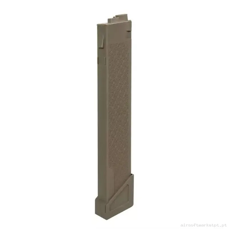 CARGADOR MID-CAP SPECNA S-MAG X-SERIES 100BBS TAN — Carregadores / Magazines — Airsoft Market PT