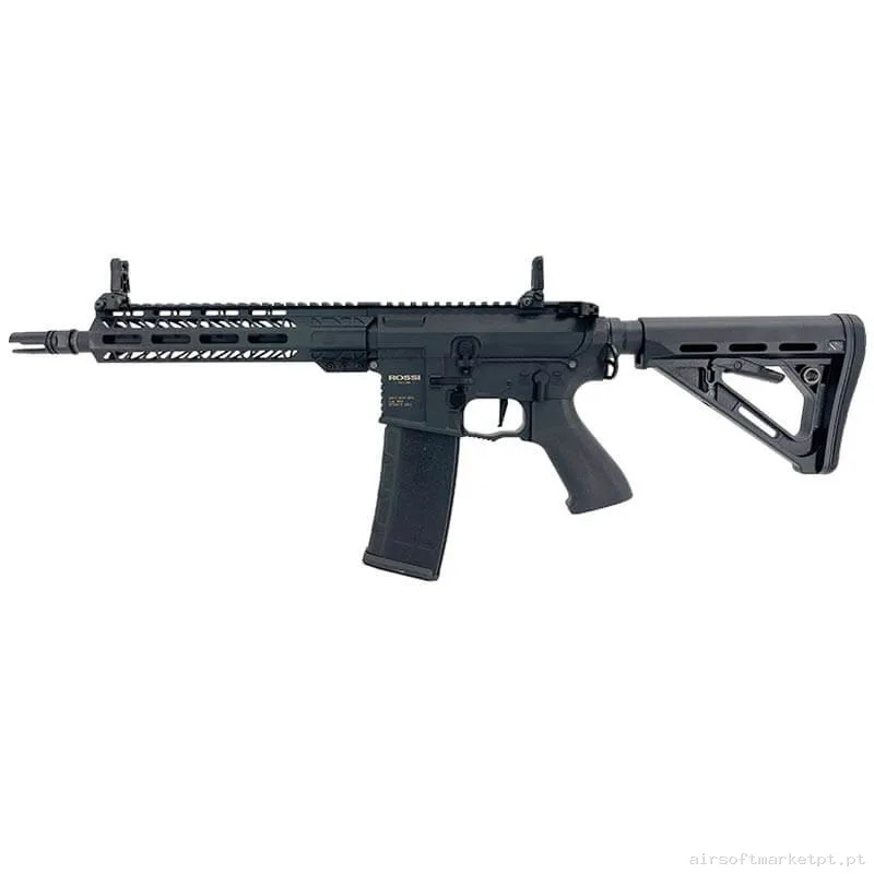 Réplica airsoft AEG M4 Rossi Sentinel Delta negra — Rifles de Assalto (AR/M4/AK) — Airsoft Market PT