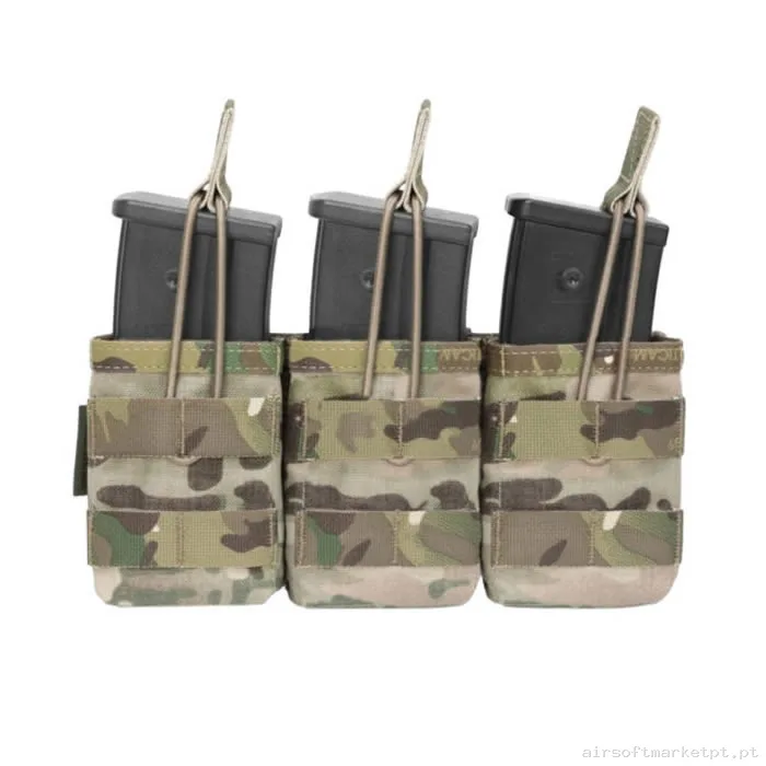 Pouch Magazine Pouch Triple G36 Warrior Assault Open Top multicam — Coletes & Rigs — Airsoft Market PT