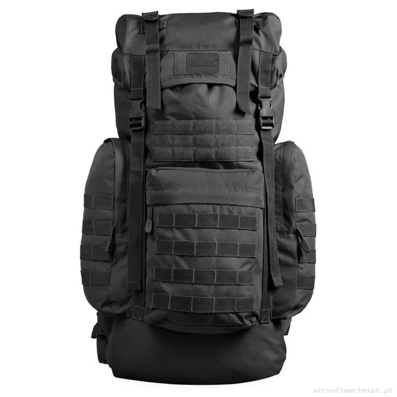 Mochila Tática MOLLE Mil-Tec Bw Combat Gen 2 65l preta — Sacos & Mochilas — Airsoft Market PT