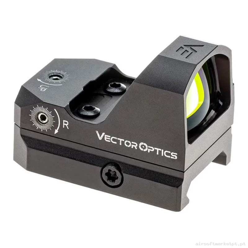 Mira Mini Ponto Vermelho Vector Optics Frenzy 1x17x24 negra — Miras & Ópticas — Airsoft Market PT