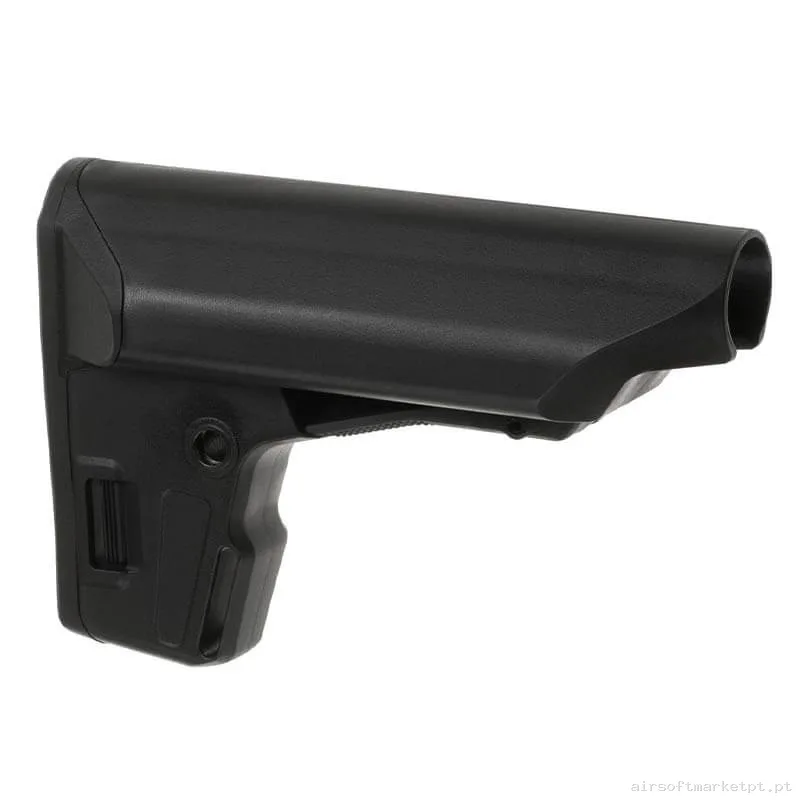 Externo Coronha PTS Enhanced Polymer Stock negra — Acessórios & Componentes — Airsoft Market PT
