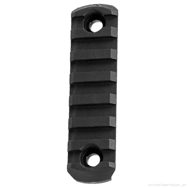 Externo Trilho M-Lok Magpul 7 Slot Polímero negro — Acessórios & Componentes — Airsoft Market PT