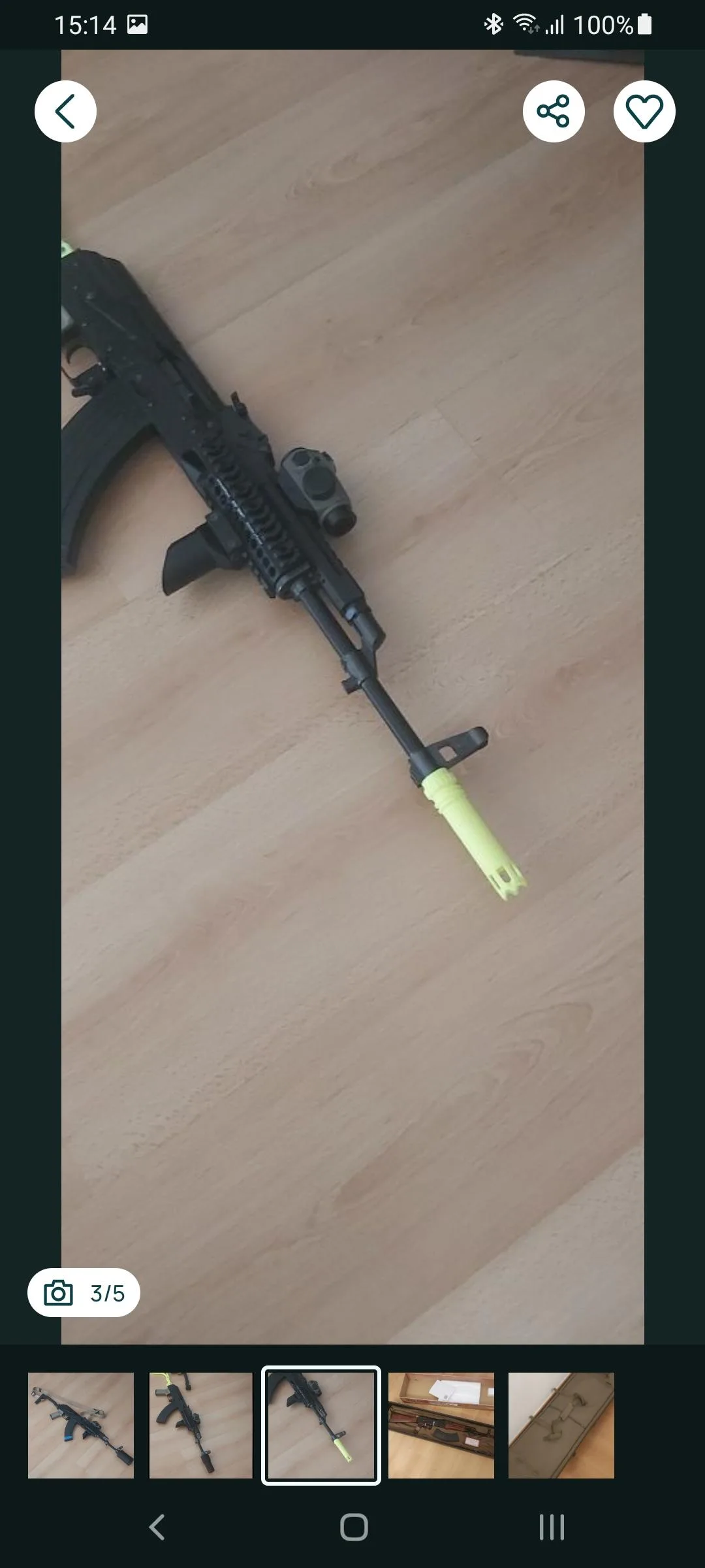Tokyo Marui AKM Gbbr Zenitco - foto 2