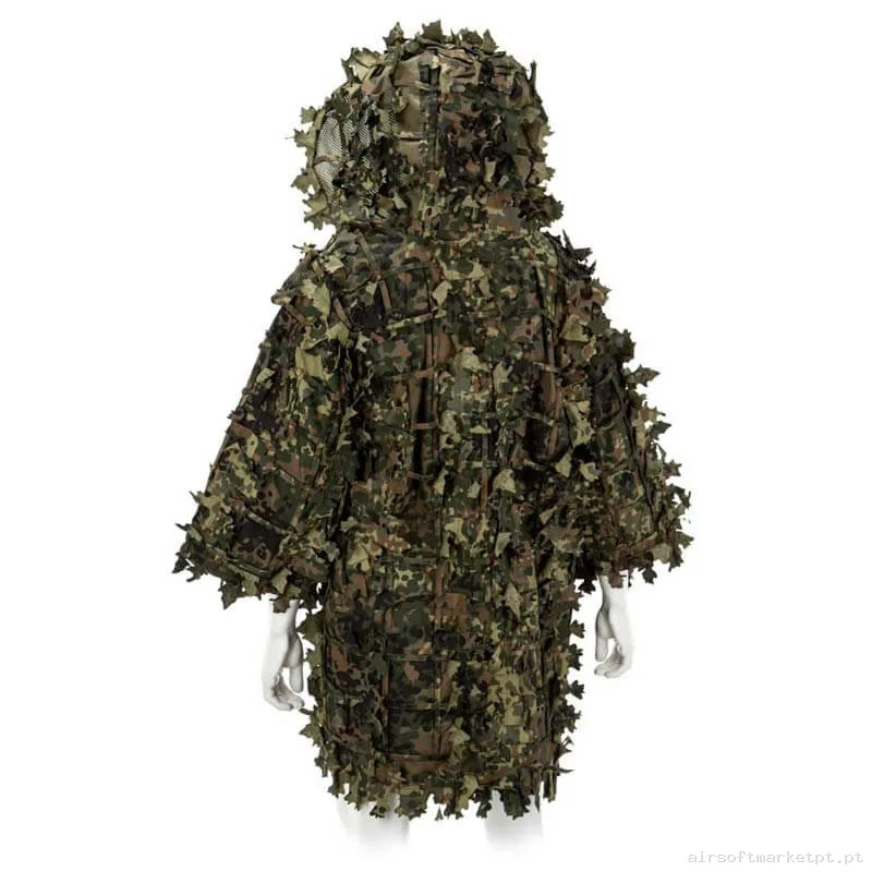 GHILLIE INVADER GEAR BASE LEAF FLECKTARN (COM FOLHAS) — Vestuário (Fardas) — Airsoft Market PT