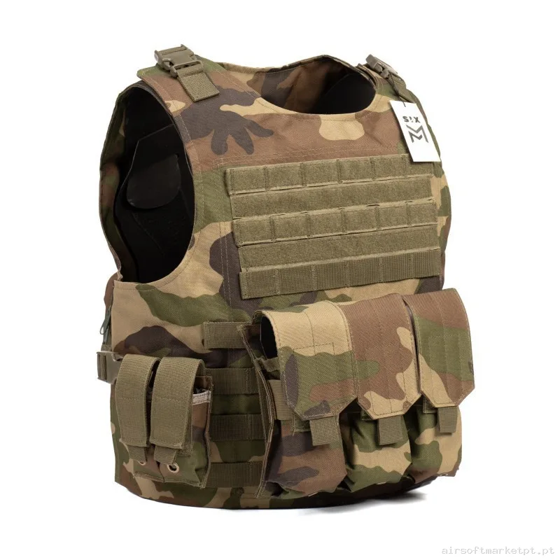 CHALECO SIXMM FSBE WOODLAND — Coletes & Rigs — Airsoft Market PT (foto 3)