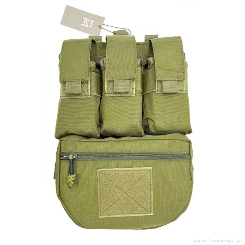 BACKPANEL MOLLE SIXMM OD — Coletes & Rigs — Airsoft Market PT