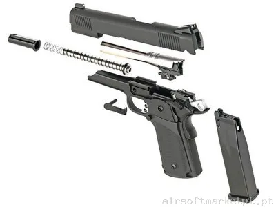 Hi Capa 5.1 KP-05 Kjw Gas Preto — Pistolas — Airsoft Market PT (foto 8)