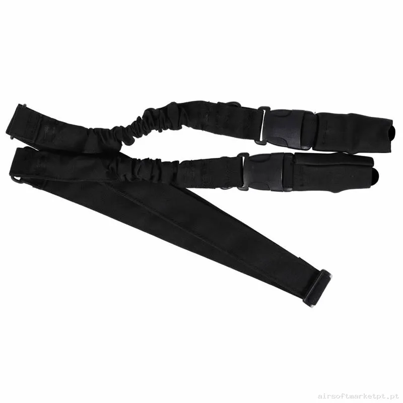 Correia Tática 2 Pontos Extração Rápida de 2 Pontos Delta Tactics preta — Gear Táctico — Airsoft Market PT