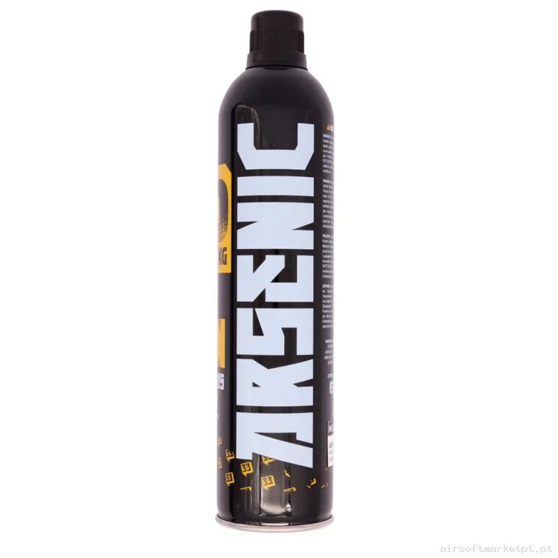 Botella Green Gas Arsenic Iron 10kg Sin Silicona — Gás & CO2 — Airsoft Market PT (foto 2)