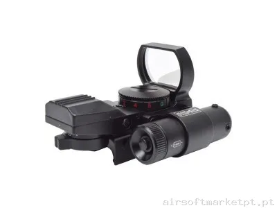 Mira laser de ponto vermelho JS Tactical — Lanternas & Lasers — Airsoft Market PT (foto 2)