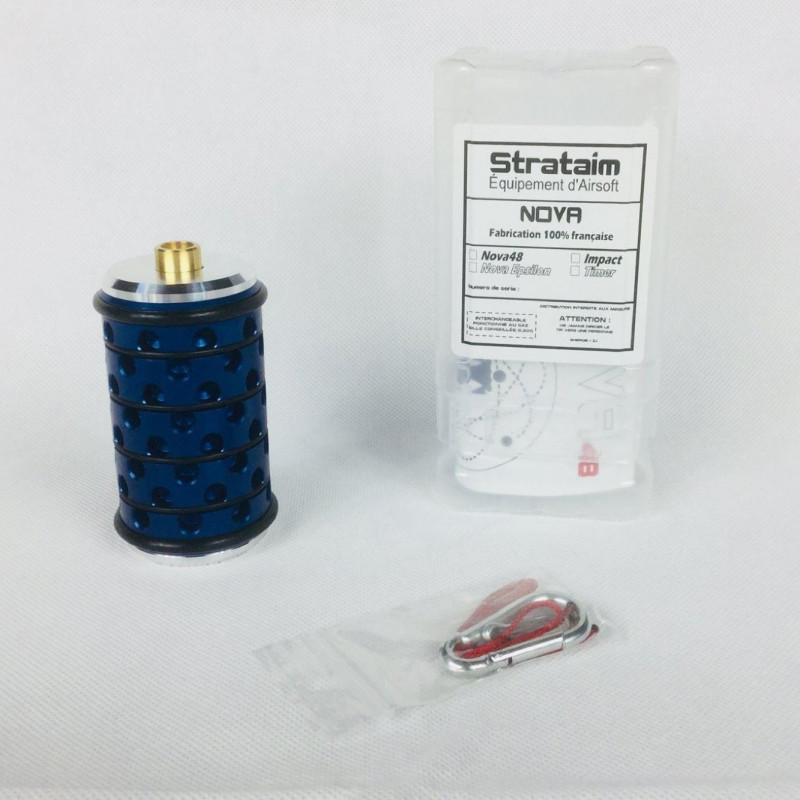 Granada Strataim Nova48 Gen2 Azul — Grenades & Lançadores — Airsoft Market PT