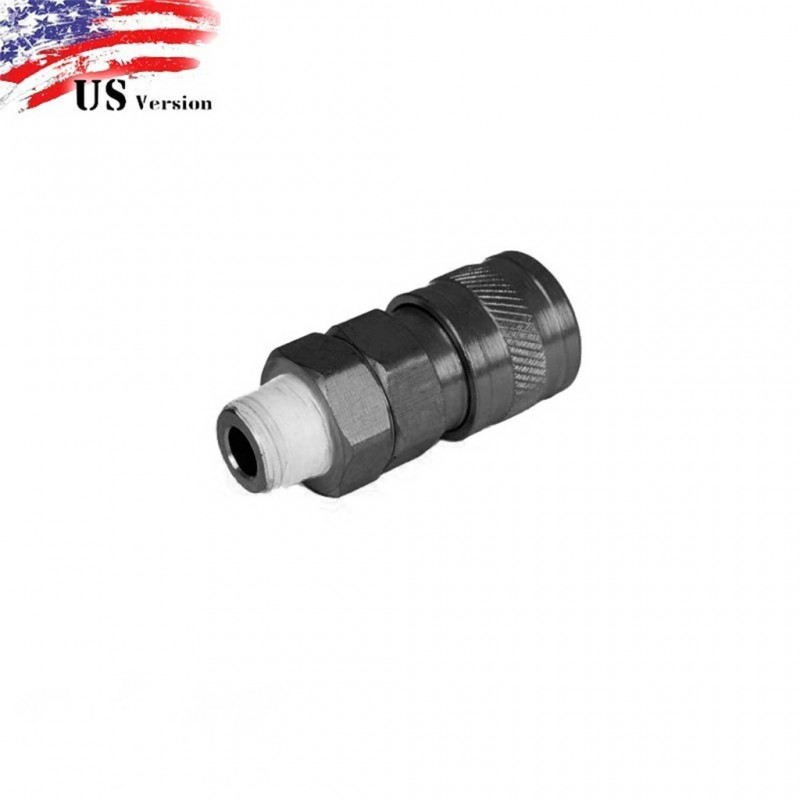 Adaptador Linha HPA Balystik Macho 1/8 NPT US Preto — Kits de Conversão — Airsoft Market PT