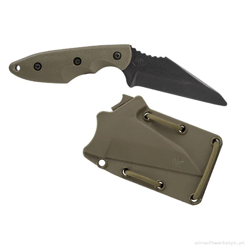 Faca de Treinamento Dummy Secutor Pugna K.1 Polímero com Capa tan — Ferramentas — Airsoft Market PT