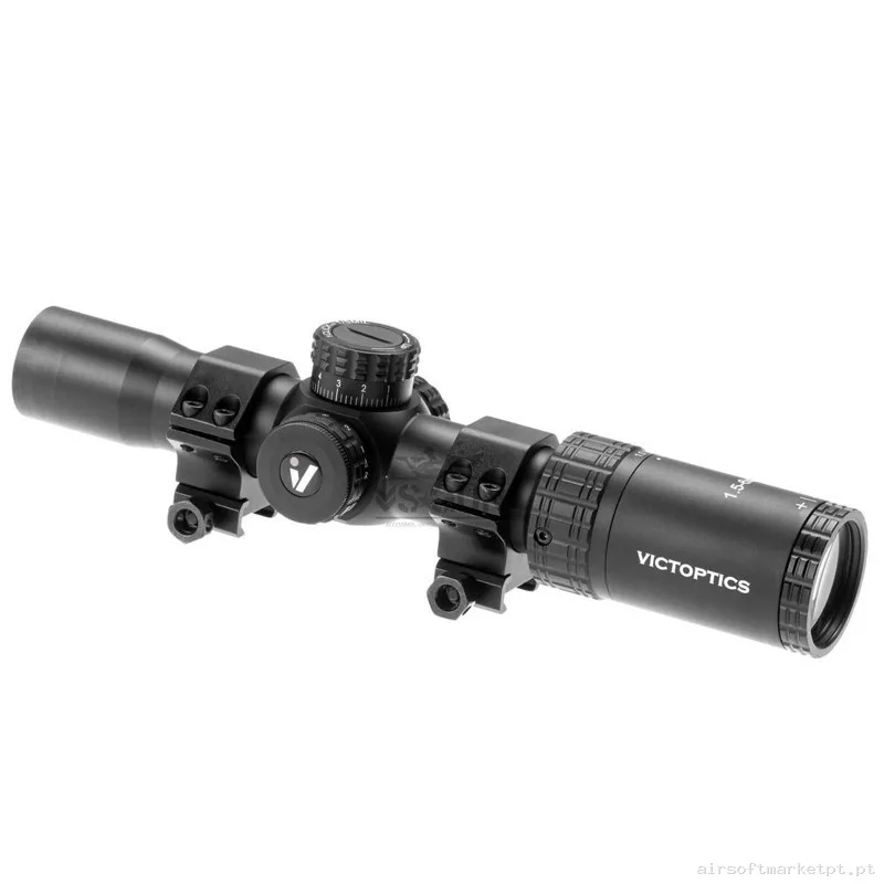 Mira Victoptics S4 1.5-6x28 — Miras & Ópticas — Airsoft Market PT