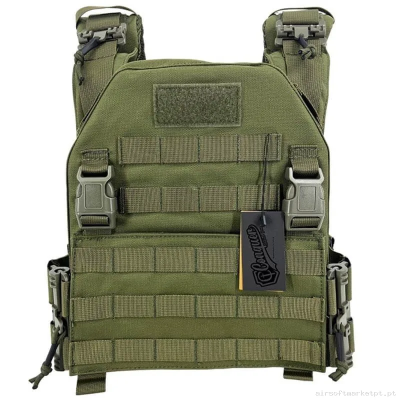 CHALECO MPC CONQUER 2.0 VERDE OD — Coletes & Rigs — Airsoft Market PT (foto 2)