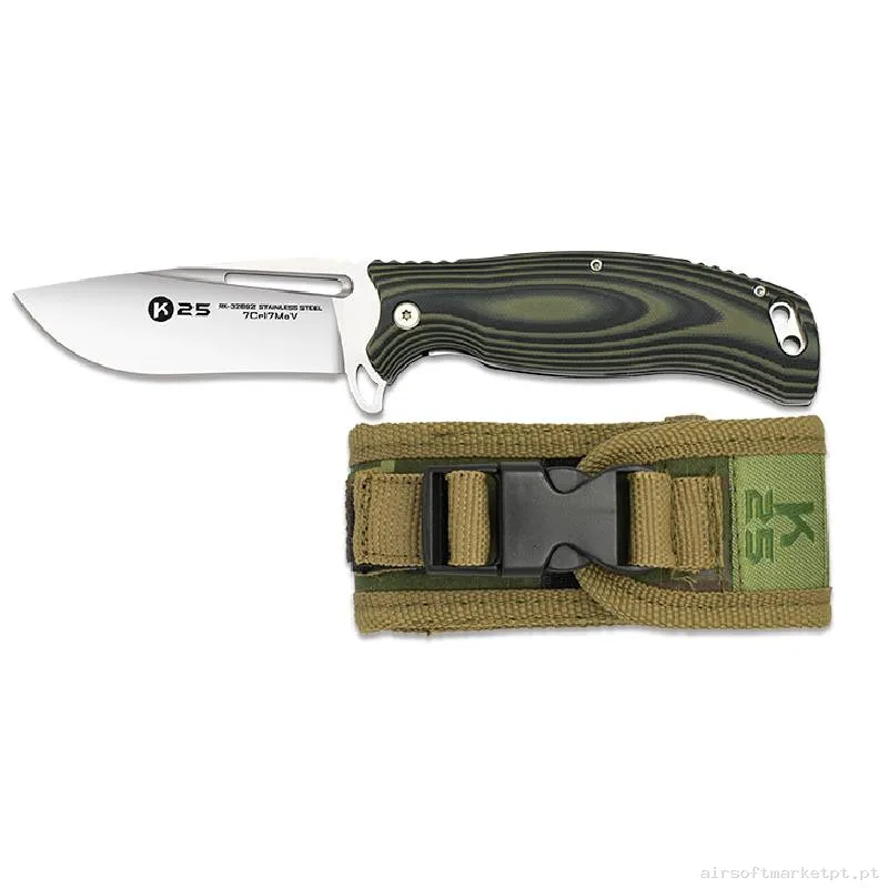 Faca K25 18868 10cm com Capa — Ferramentas — Airsoft Market PT