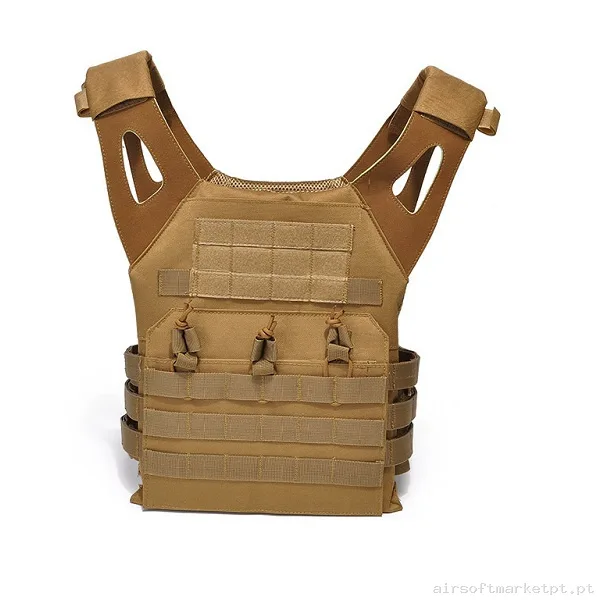 Colete Jpc Porta Placas Oem tan — Coletes & Rigs — Airsoft Market PT