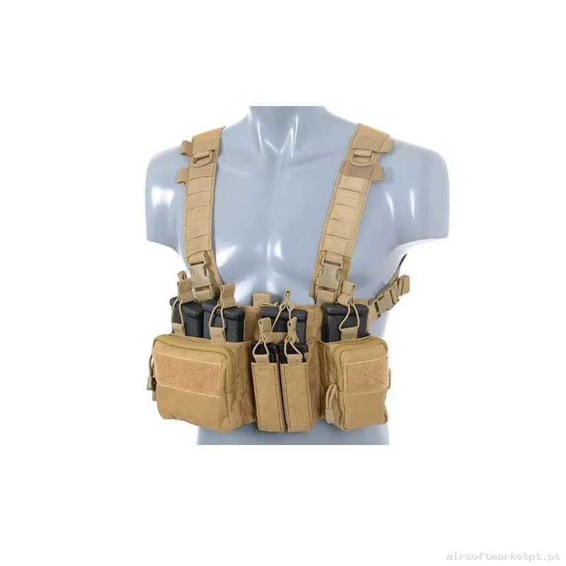 Chest Rig Sniper/Dmr Tan — Coletes & Rigs — Airsoft Market PT