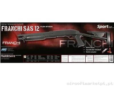 Franchi Spas 12 Flex Stock ASG — Shotguns — Airsoft Market PT (foto 2)