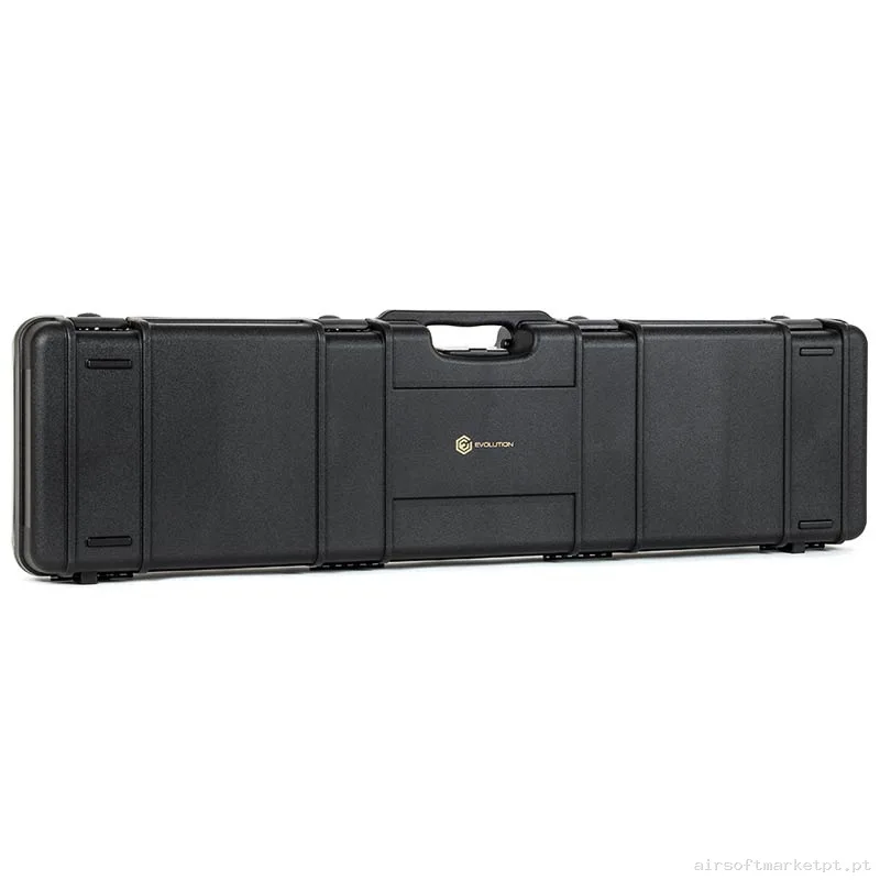 Maleta Rígida Porta Fusiles Evolution Rifle Hard Case Ea0506rc 117.5 Cm preto — Sacos & Mochilas — Airsoft Market PT