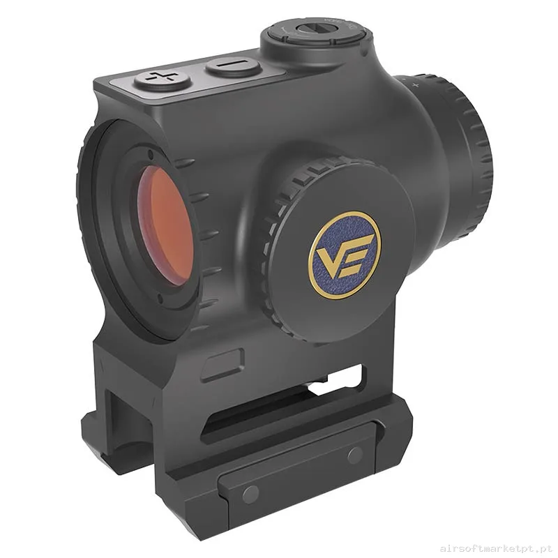 Mira Ponto Vermelho 1x18 Vector Optics Paragon X-Mini negra — Miras & Ópticas — Airsoft Market PT