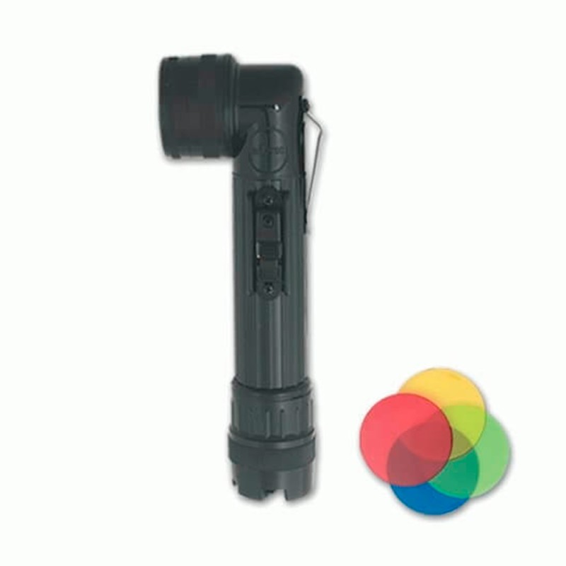 Lanterna Angular Pequena – Negra — Lanternas & Lasers — Airsoft Market PT