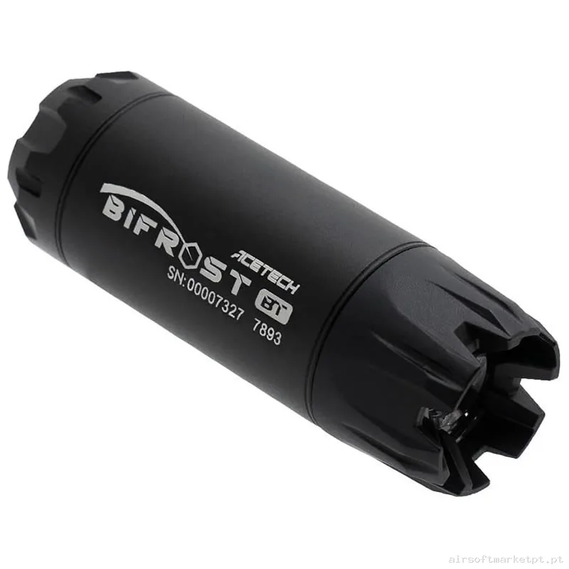 SILENCIADOR TRAZADOR ACETECH BIFROST NEGRO — Lanternas & Lasers — Airsoft Market PT