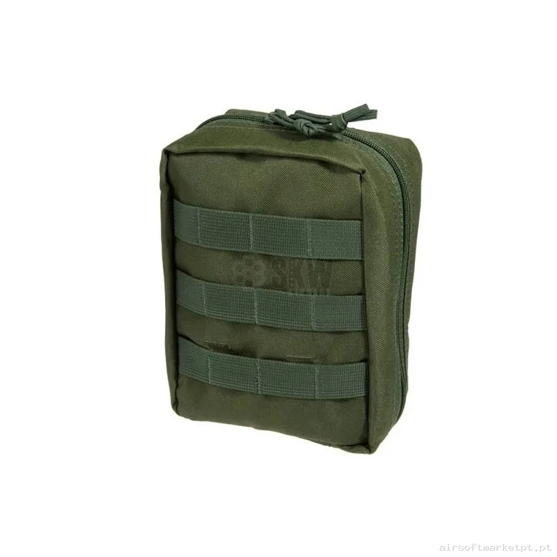 Pouch Médico Verde OD Delta Tactics — Coletes & Rigs — Airsoft Market PT