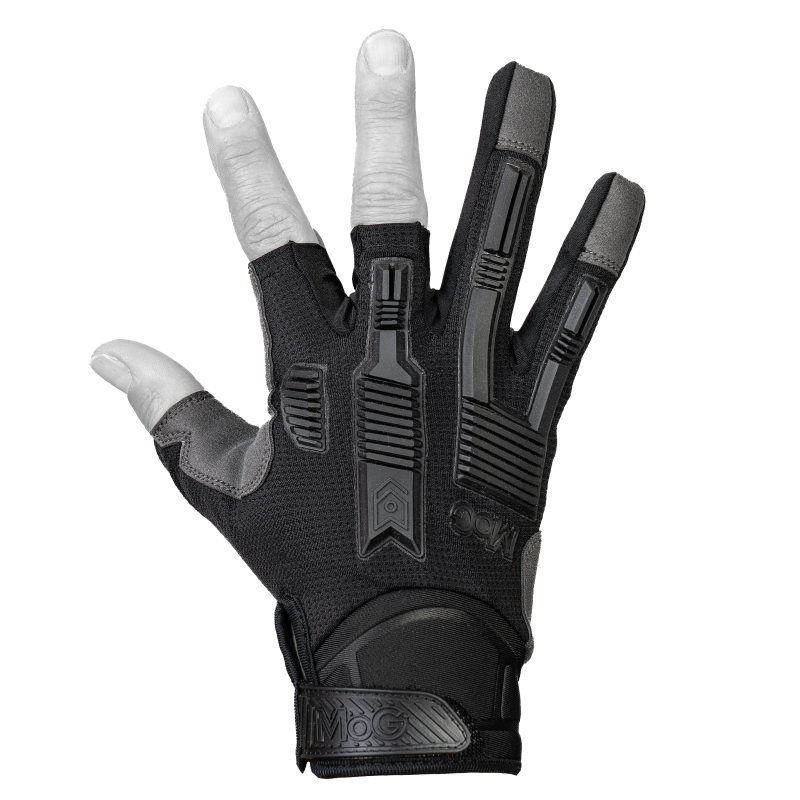Luvas Táticas Target High Abrasion ErgoShield Trivium – Pretas [MoG®] — Gear Táctico — Airsoft Market PT