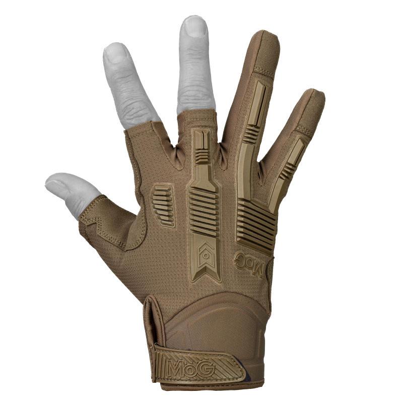 Luvas Táticas Target High Abrasion ErgoShield Trivium – Coyote [MoG®] — Gear Táctico — Airsoft Market PT