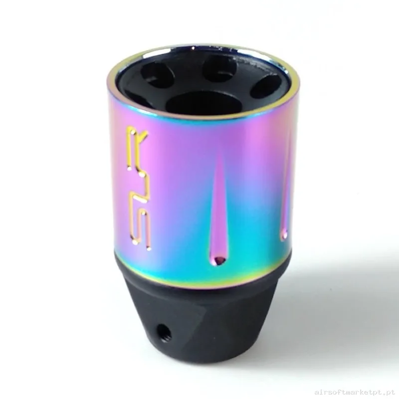 Externo Quebra-chamas Oem Smc Burned Metálica 14mm- Gradual — Acessórios & Componentes — Airsoft Market PT