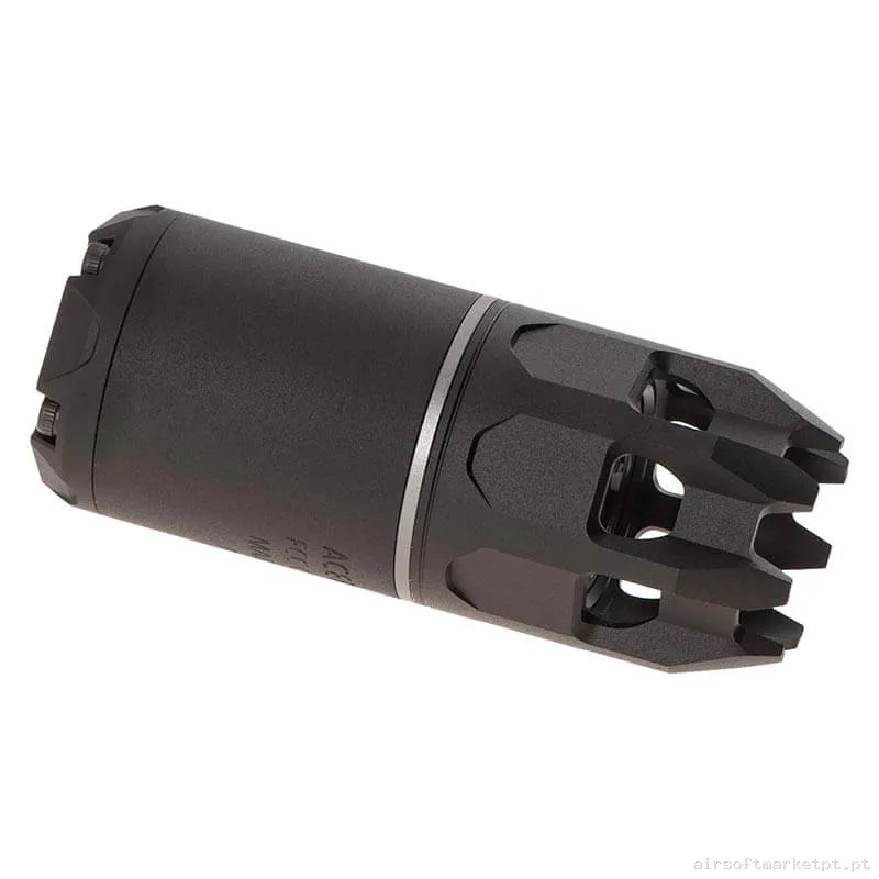 Silenciador Trazador Acetech Raider Externo com Bifrost M preto — Acessórios & Componentes — Airsoft Market PT