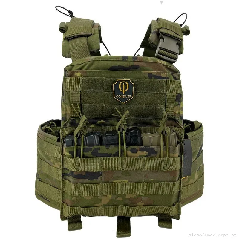 Chaleco CONQUER APC FULL SET SW Boscoso — Coletes & Rigs — Airsoft Market PT