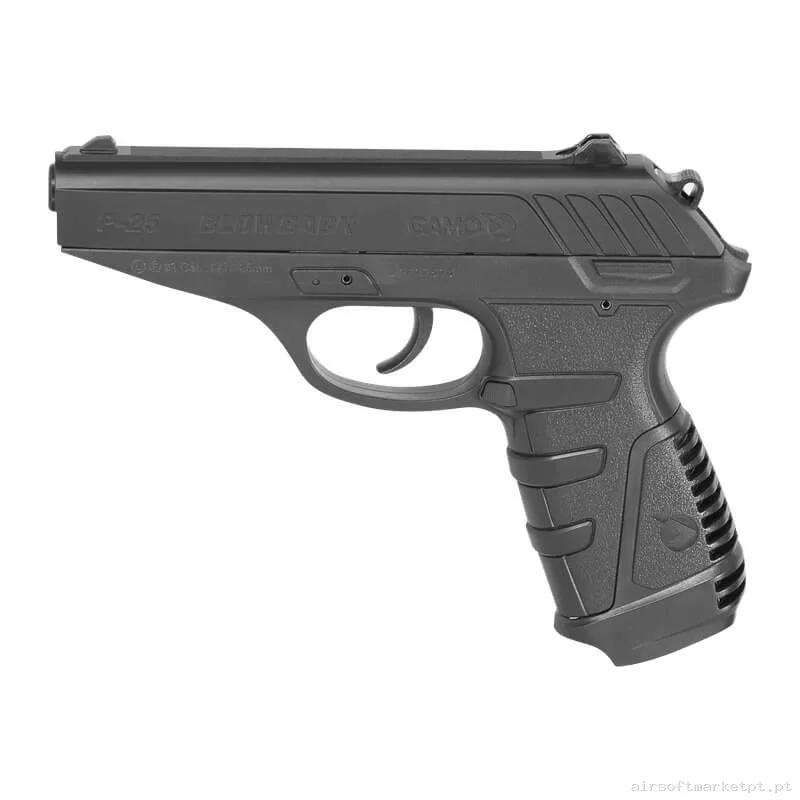 Airgun CO2 4.5mm Pistola Gamo P-25 Blowback negra — Pistolas — Airsoft Market PT
