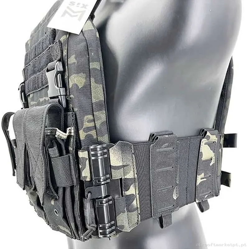 CUMMERBOUND ELÁSTICO CONQUER MULTICAM BLACK — Coletes & Rigs — Airsoft Market PT (foto 3)
