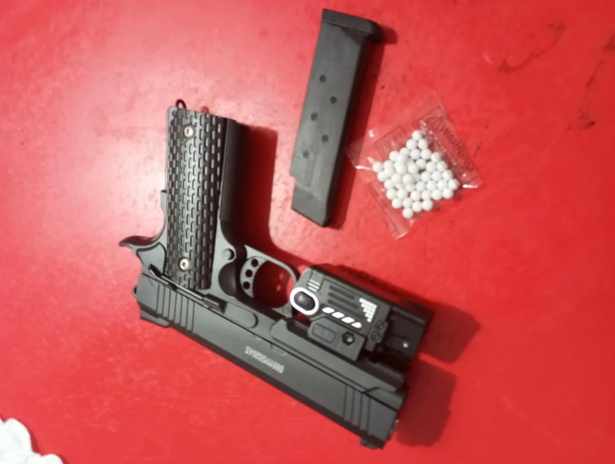 Pistola airsof ( nova ) full metal — Pistolas — Airsoft Market PT (foto 4)