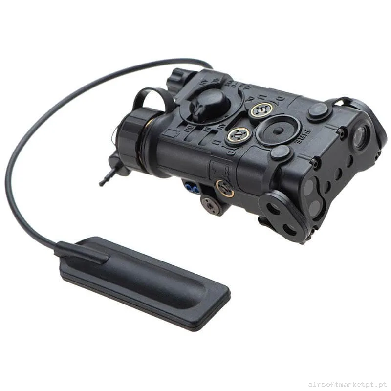 Externo An/Peq Ngal Wadsn Illuminator Laser+Ir L-3 preto — Acessórios & Componentes — Airsoft Market PT
