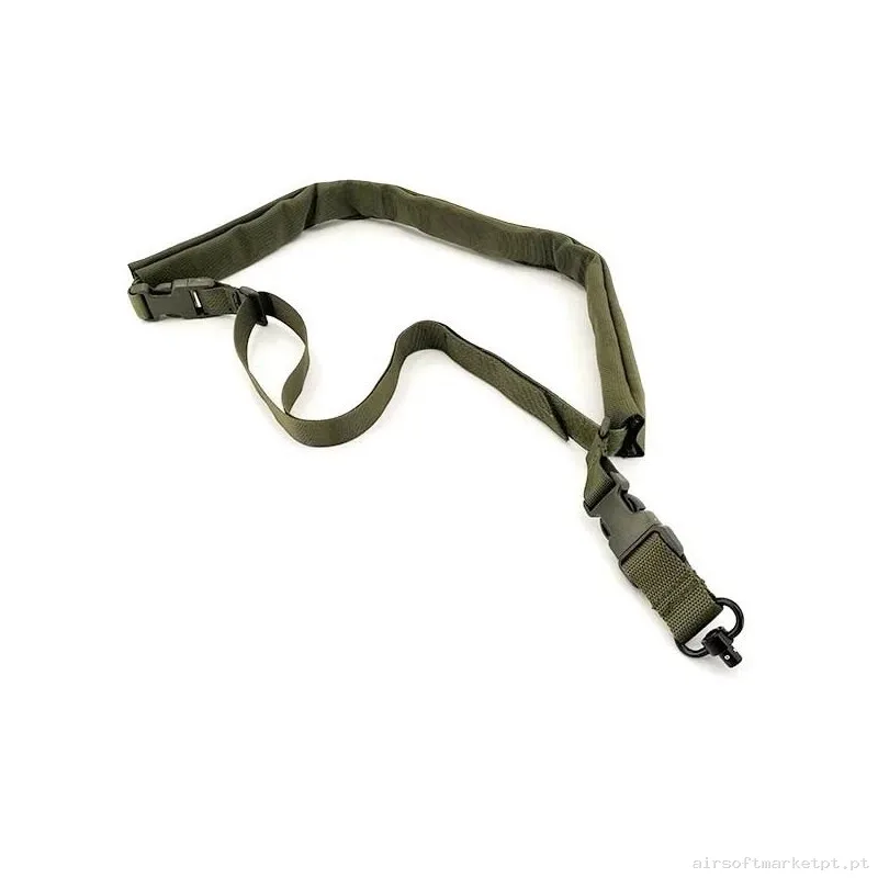 Correa CONQUER Quick-Detach 1 Punto Verde OD — Acessórios & Componentes — Airsoft Market PT