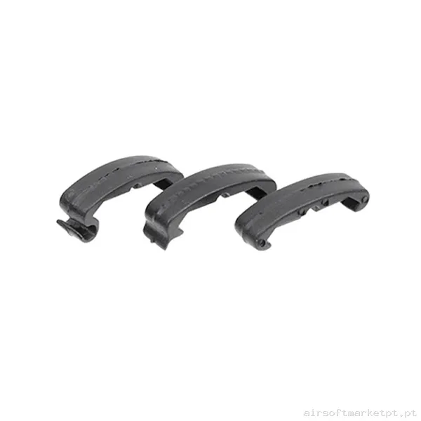 Clipes Externos para Trilho Fma Low Profile preto Pacote 60u — Acessórios & Componentes — Airsoft Market PT