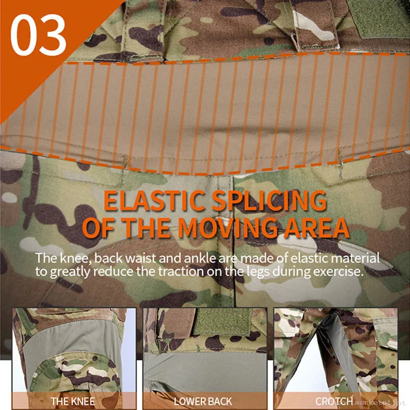 Uniforme Sixmm G3 Combat - Multicam - M — Vestuário (Fardas) — Airsoft Market PT (foto 6)