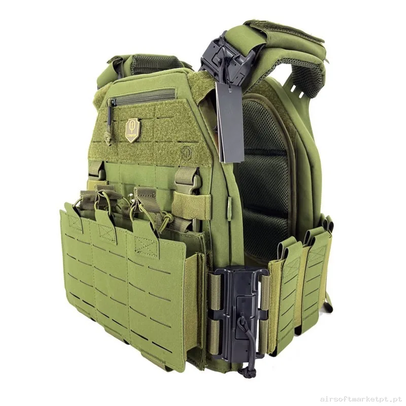 CHALECO CONQUER MQR VEST OD — Coletes & Rigs — Airsoft Market PT (foto 2)